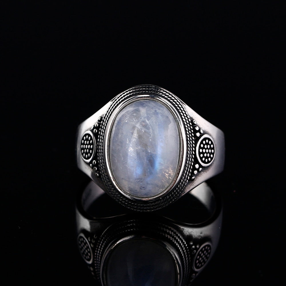 CHYLEANNA  Ellipse Moonstone Ring