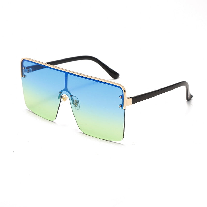 CHYLEANNA  Oversized Square Gradient Sunglasses