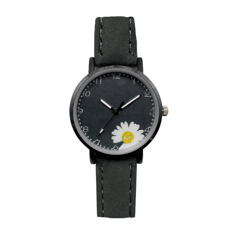 CHYLEANNA  Casual Leather Belt Watch