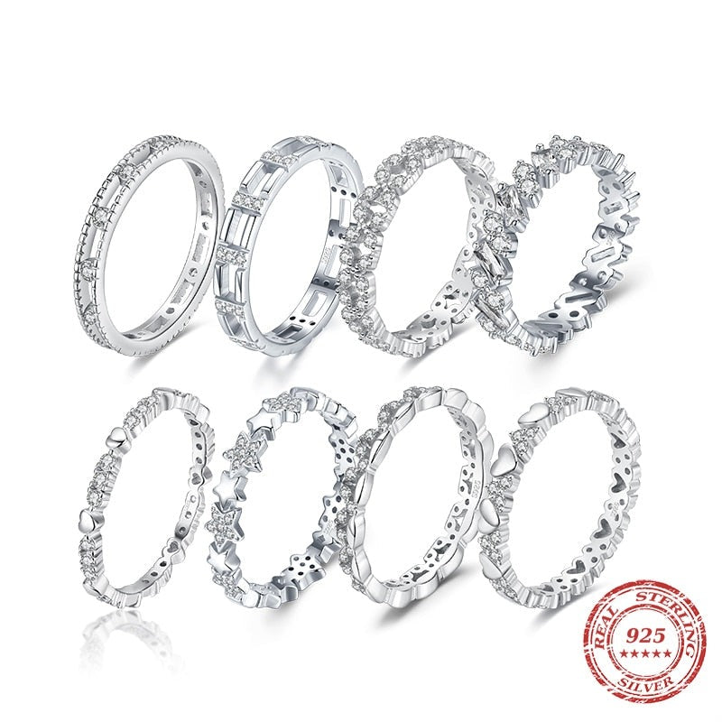 CHYLEANNA  925 Sterling Silver Irregular Ring