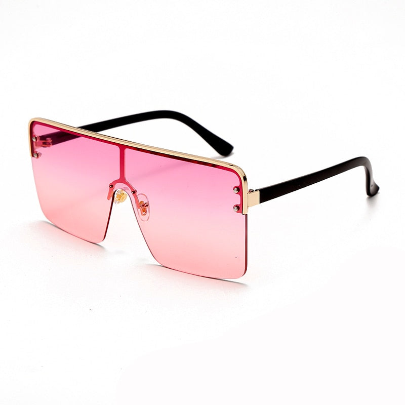 CHYLEANNA  Oversized Square Gradient Sunglasses