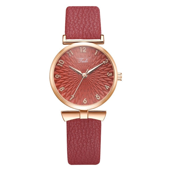 CHYLEANNA Luxe horloge met strikwijzerplaat