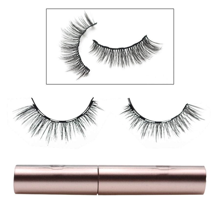 CHYLEANNA  Natural Magnetic Eyelashes With Applicator