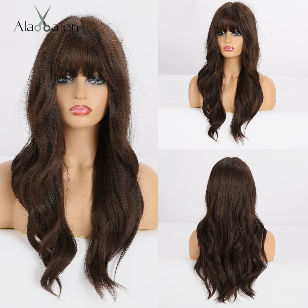 CHYLEANNA  Medium Length Water Wave Synthetic Wig