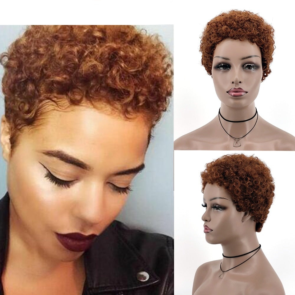 CHYLEANNA  Short Curly Natural Wig