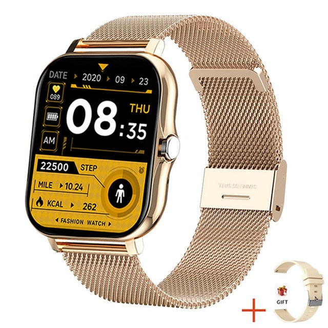 CHYLEANNA  Full Touch Heart Rate Fitness Smartwatch