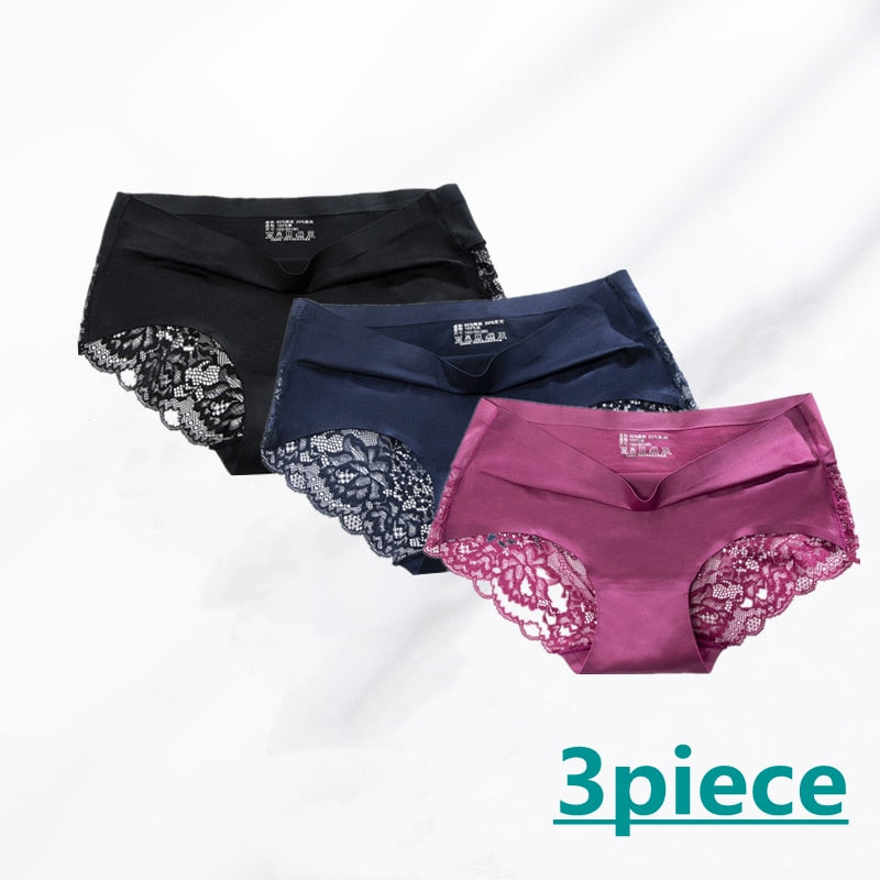 CHYLEANNA  3 Pcs/Set Traceless Seamless Ice Panties