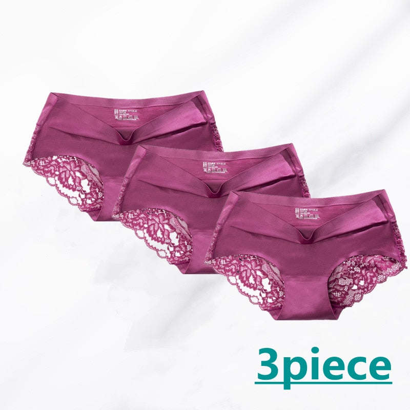 CHYLEANNA  3 Pcs/Set Traceless Seamless Ice Panties