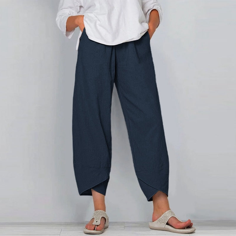 CHYLEANNA  Vintage Linen Pants