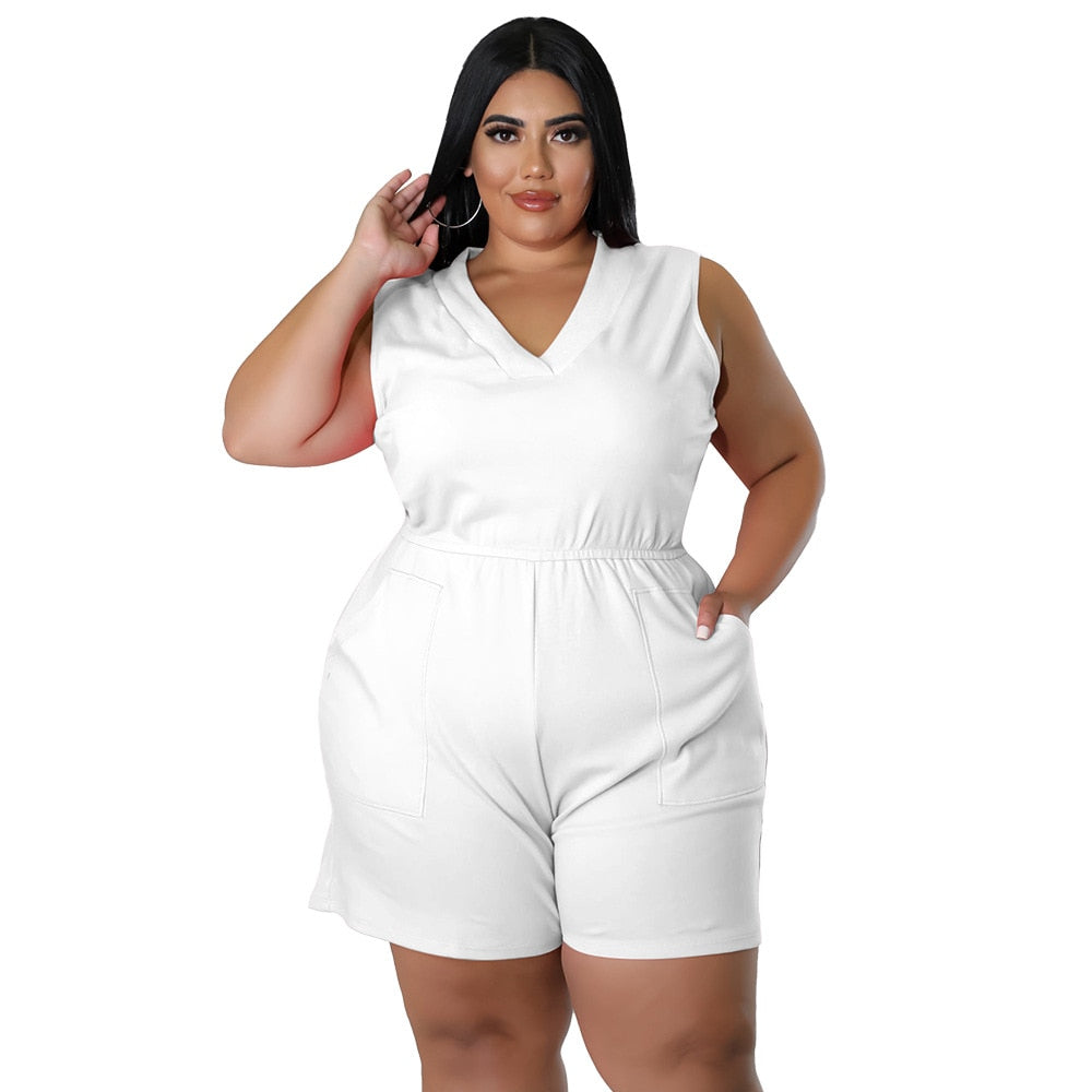 CHYLEANNA  Plus Size Casual Romper