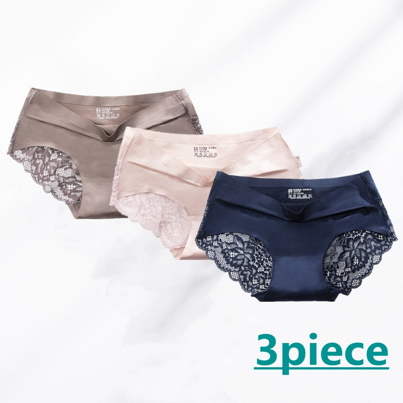 CHYLEANNA  3 Pcs/Set Traceless Seamless Ice Panties