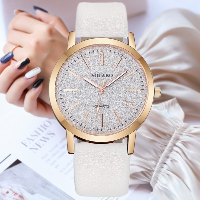 CHYLEANNA  Brief Glittering Simple Watch