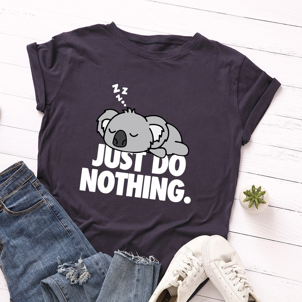 CHYLEANNA  Lazy Koala T-Shirt