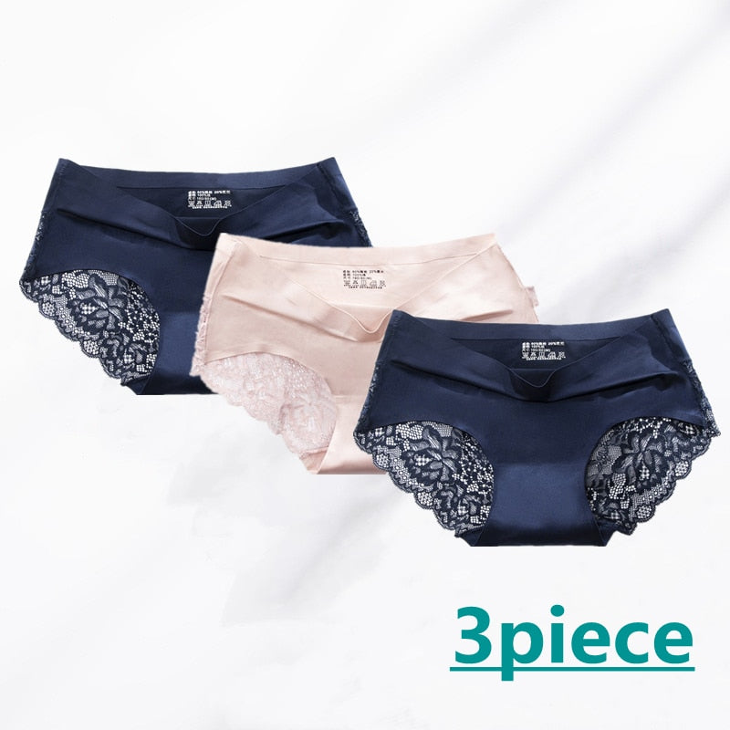 CHYLEANNA  3 Pcs/Set Traceless Seamless Ice Panties