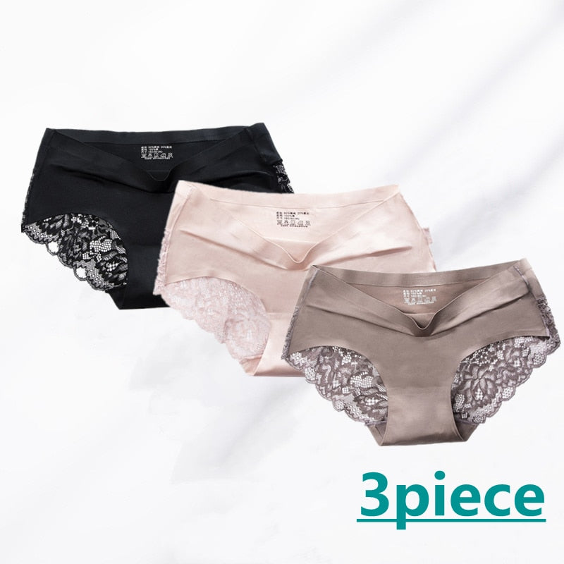 CHYLEANNA  3 Pcs/Set Traceless Seamless Ice Panties