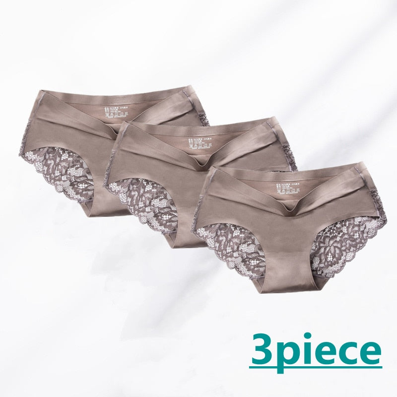 CHYLEANNA  3 Pcs/Set Traceless Seamless Ice Panties