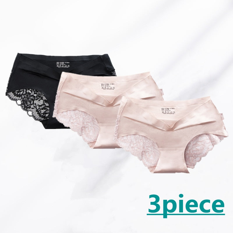 CHYLEANNA  3 Pcs/Set Traceless Seamless Ice Panties