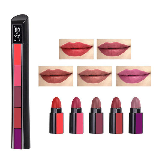 CHYLEANNA   5-color Waterproof Lipstick