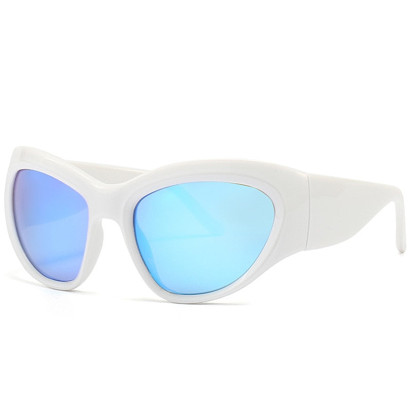 CHYLEANNA  Oversized Cateye Hip Hop Sunglasses