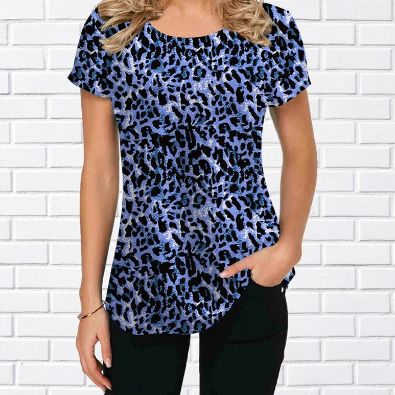 CHYLEANNA  Leopard Top Avant T-shirt