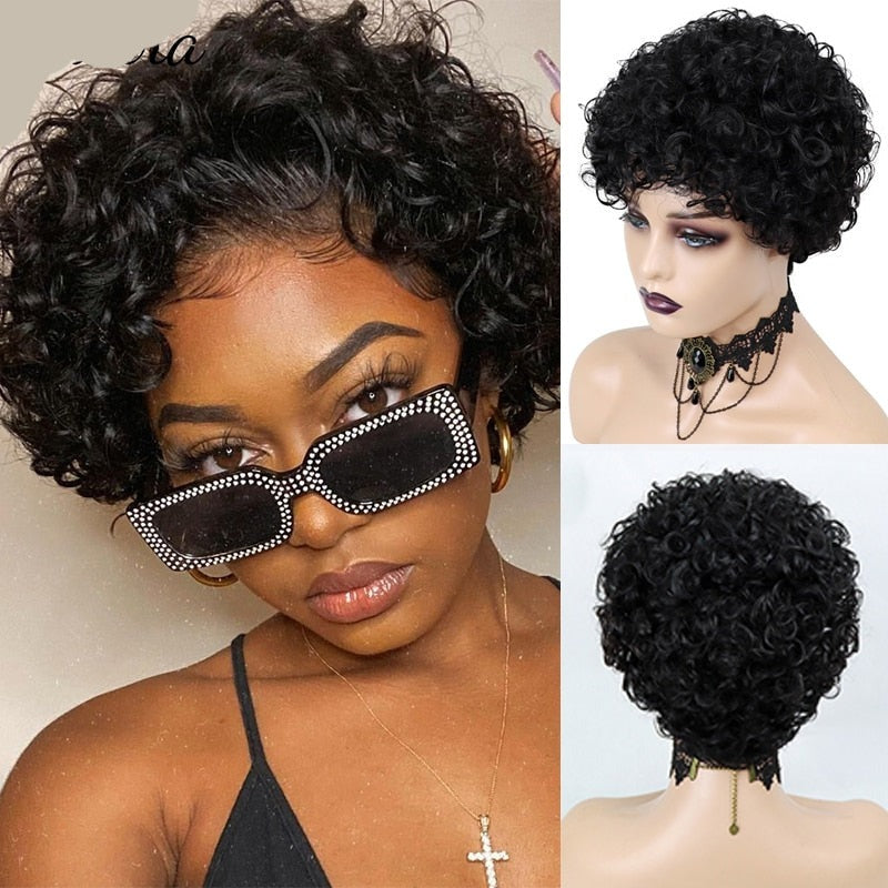 CHYLEANNA  Wavy Short Cut Wig