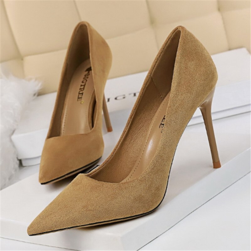 CHYLEANNA  Simple Suede Shoes