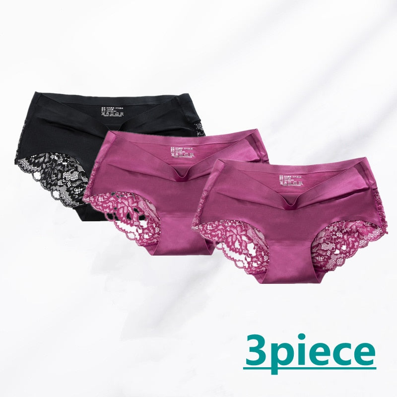 CHYLEANNA  3 Pcs/Set Traceless Seamless Ice Panties