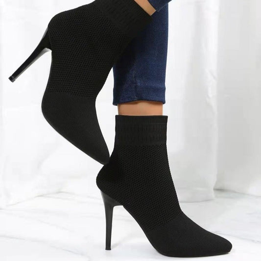 CHYLEANNA   Stretch Fabric Boots