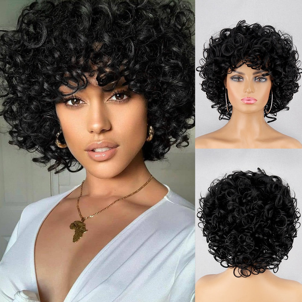 CHYLEANNA   Afro Spiral Curly Wig