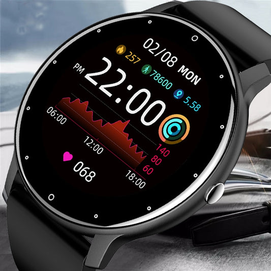 CHYLEANNA waterdichte ronde smartwatch