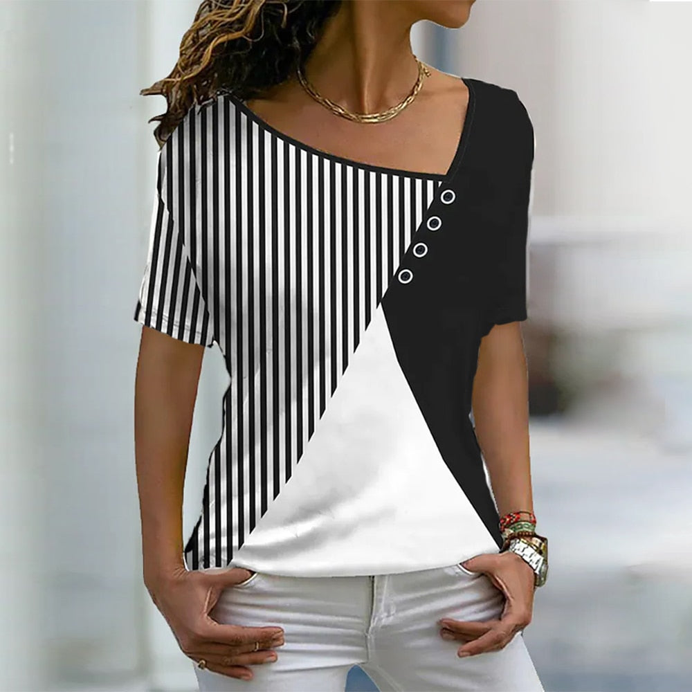 CHYLEANNA eenvoudige wind-casual T-shirts