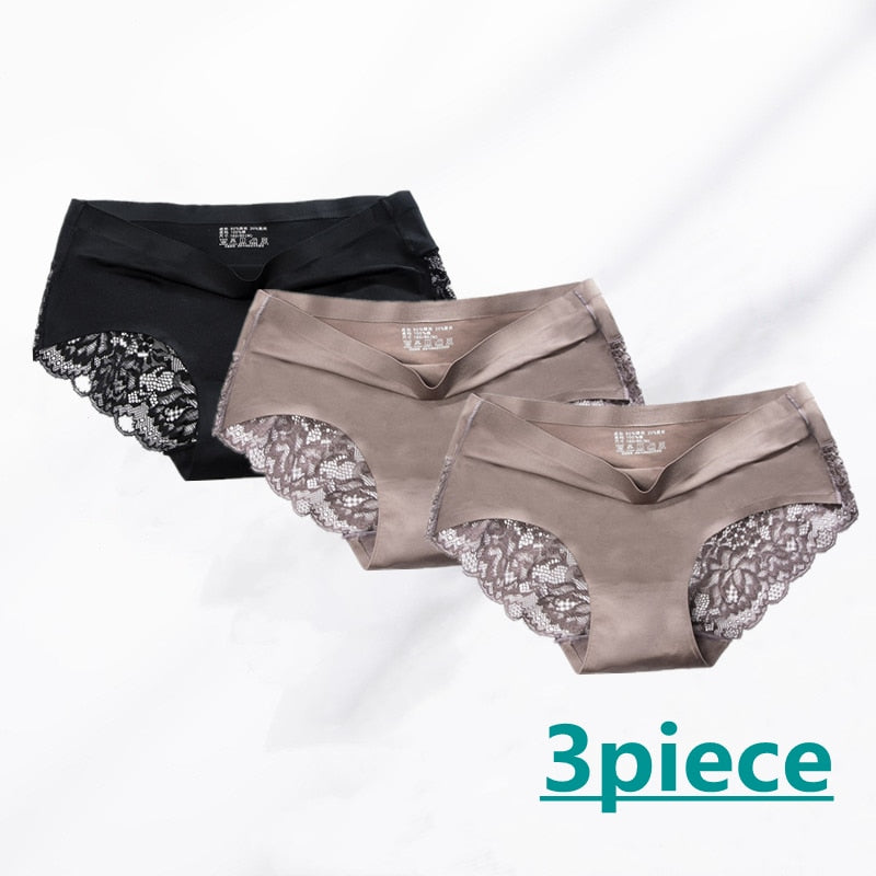 CHYLEANNA  3 Pcs/Set Traceless Seamless Ice Panties