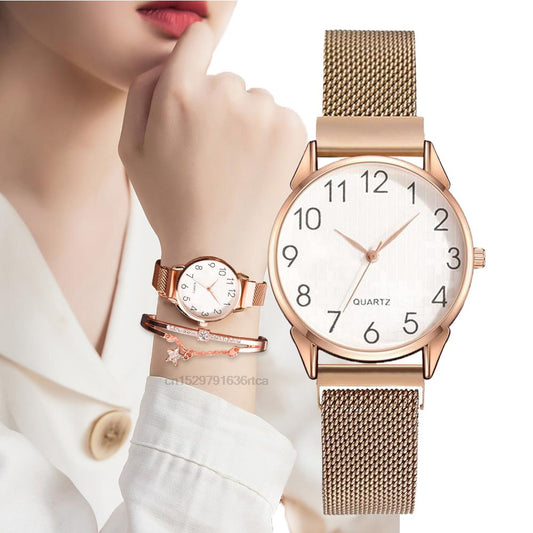 CHYLEANNA Fancy digitaal mesh-horloge