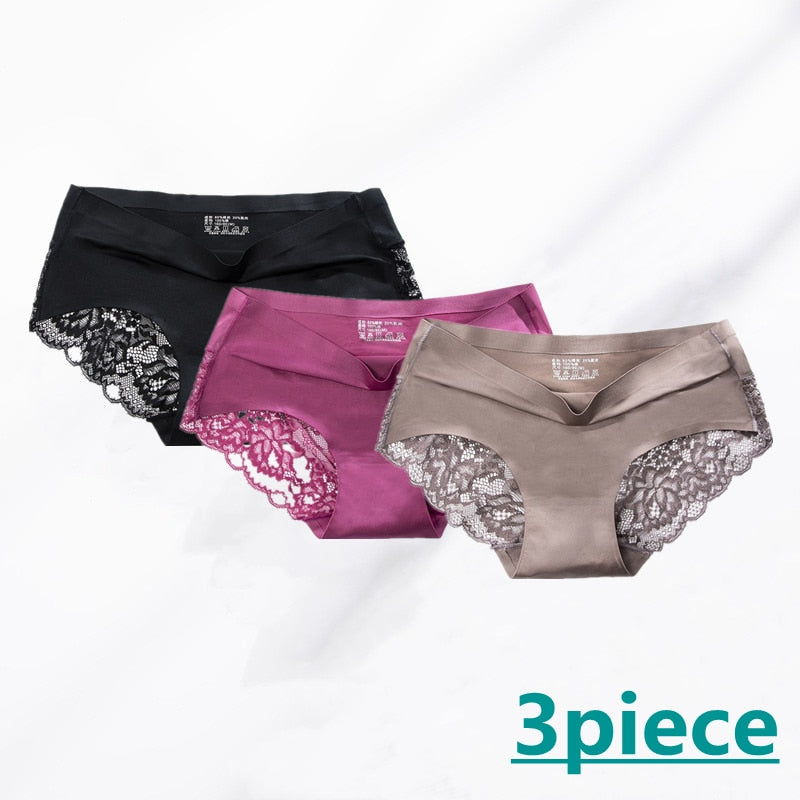 CHYLEANNA  3 Pcs/Set Traceless Seamless Ice Panties