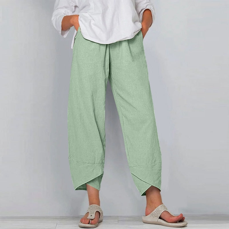 CHYLEANNA  Vintage Linen Pants