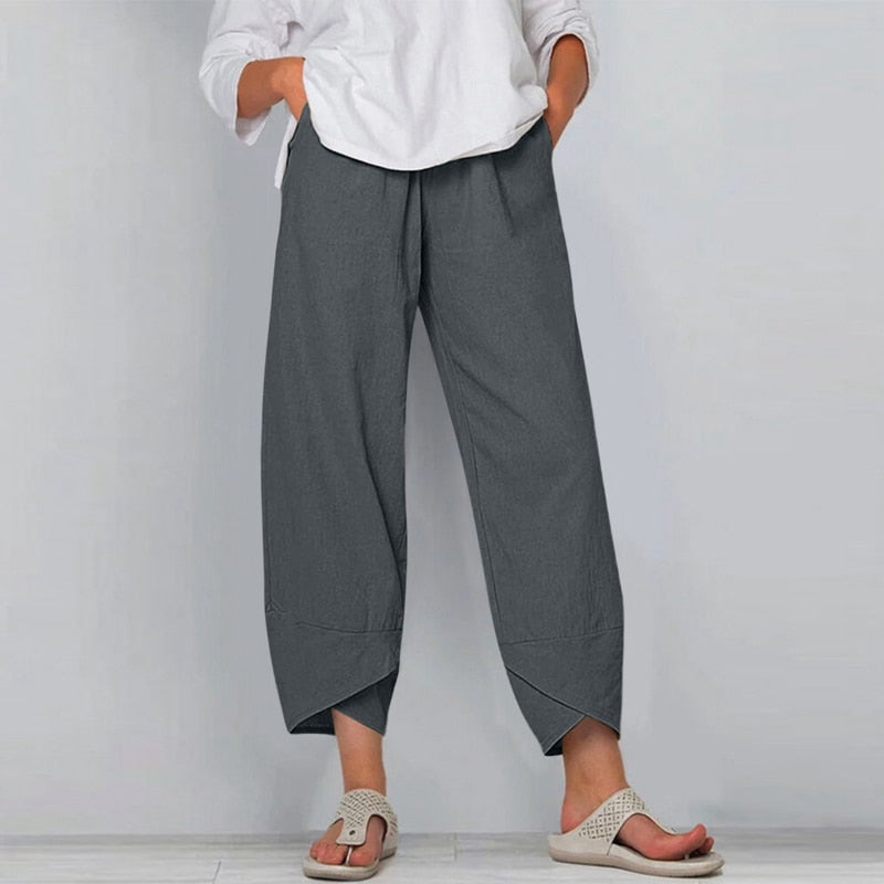 CHYLEANNA  Vintage Linen Pants