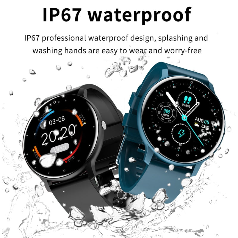 CHYLEANNA  Waterproof Round Smartwatch